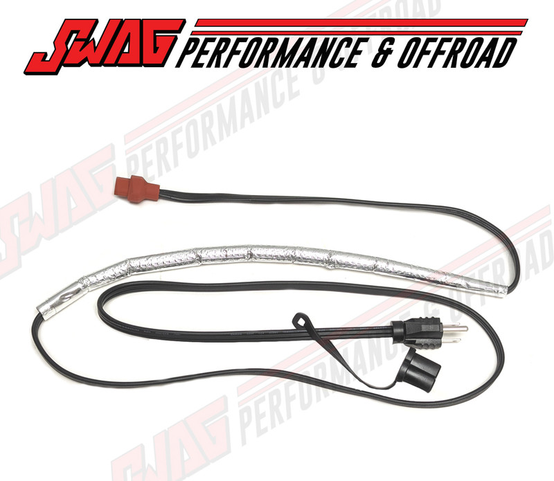 Swag Perforance Replacement Engine Block Heater Cable 01-16 6.6L Duramax - LB7 LLY LBZ LMM LML