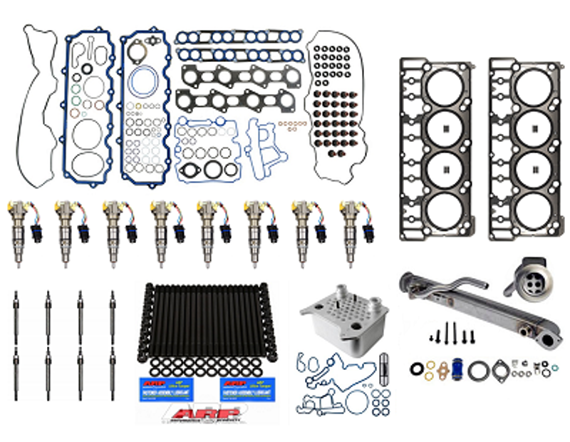 Swag 6.0L Ford Powerstroke Injector Complete Resolution Kit SWF-3048 ( * 09/23/2003-1/11/2006 )