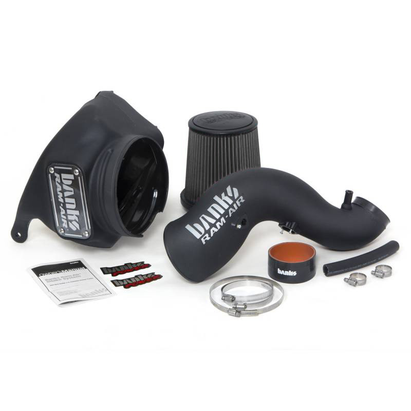 2013-2018 DODGE 6.7L CUMMINS BANKS POWER 42255-D RAM-AIR INTAKE SYSTEM WITH DRY FILTER