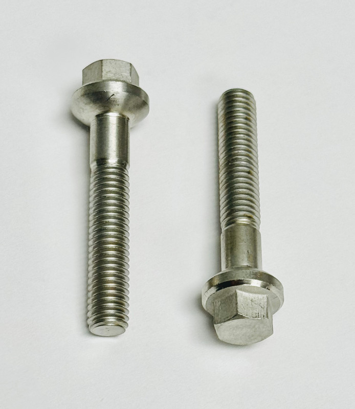 Stainless Steel Lower Injector Hold Down Bolt Set (2) 39mm For 94-03 7.3L Powerstroke