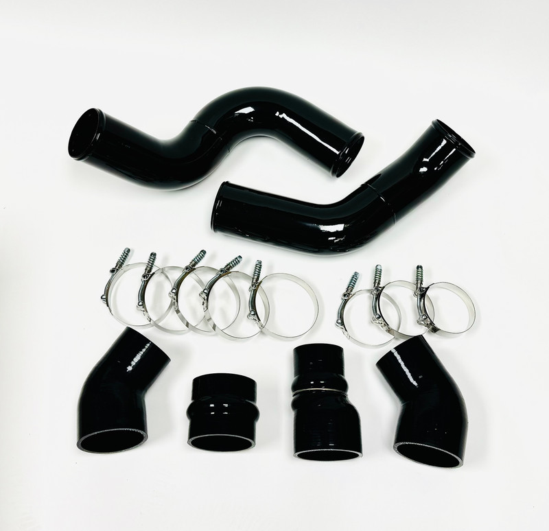 19-23 Ram 6.7L Cummins Diesel Gloss Black Intercooler Pipe Kit