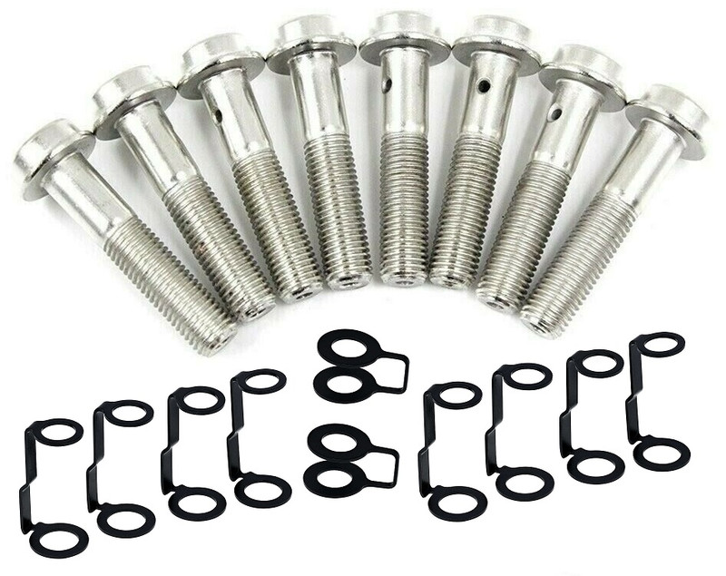 Injector Return Line Bolt & Seal Kit For 01-04 GM 6.6L LB7 Duramax Diesel