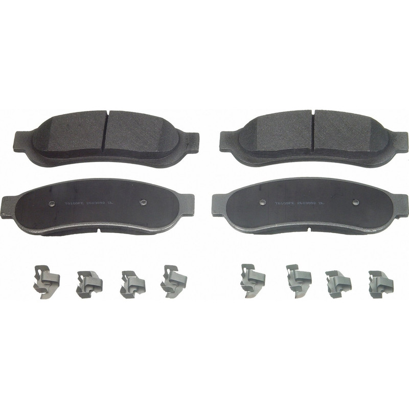 Wagner ThermoQuiet Semi-Metallic Rear Disc Brake Pad Set – 2005-2008 Ford F-350 DRW