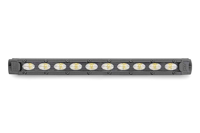 Rough Country - 10 Inch Black Series LED Light Bar- Slim Line