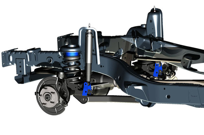 Rough Country - 2.5 Inch Lift Kit - Spacers - Jeep Wrangler JK/Wrangler Unlimited  (2007-2018)