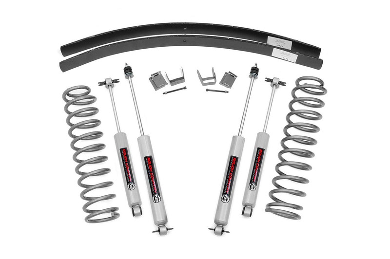 Rough Country - 3 Inch Lift Kit - Rear AAL - Jeep Cherokee XJ 2WD/4WD (1984-2001)