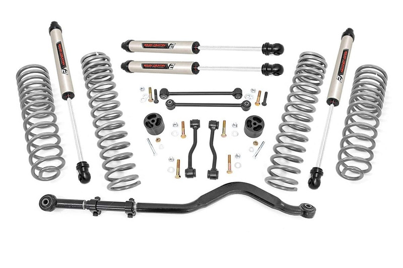 Rough Country - 3.5 Inch Lift Kit - Springs - V2 - Jeep Gladiator JT 4WD (2024-2025)