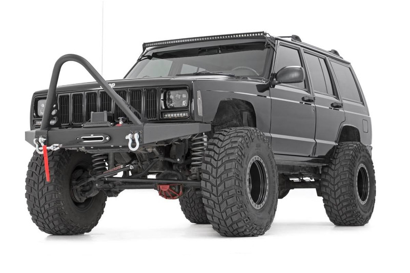 Rough Country - 4.5 Inch Lift Kit - V2 - Rear AAL - Jeep Cherokee XJ 2WD/4WD (1984-2001)