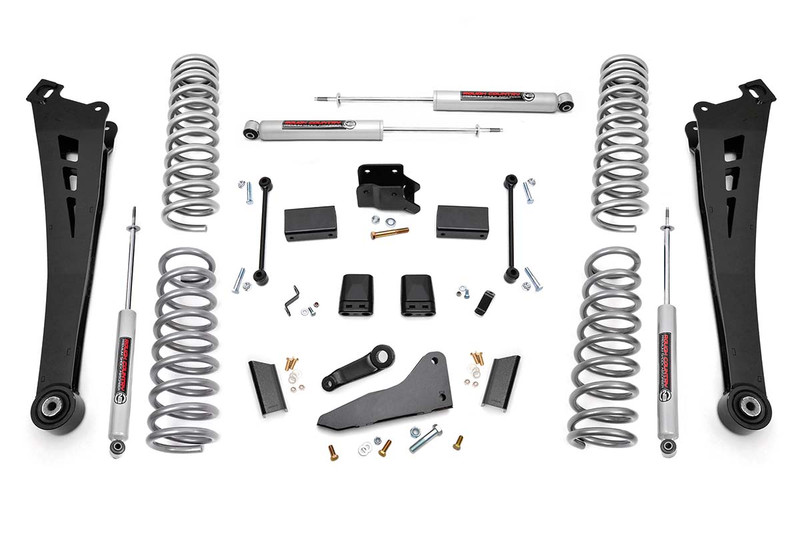 Rough Country - 5 Inch Lift Kit - Diesel - Dual Rate Coils - Ram 2500 4WD (2014-2018)