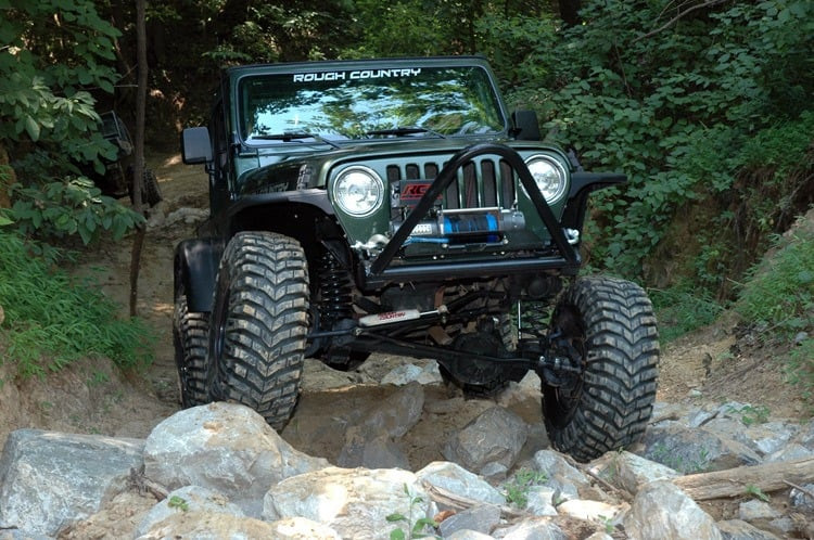 Rough Country - 6 Inch Lift Kit - X-Series - V2 - Jeep Wrangler TJ (97-06)/Wrangler Unlimited (04-06)