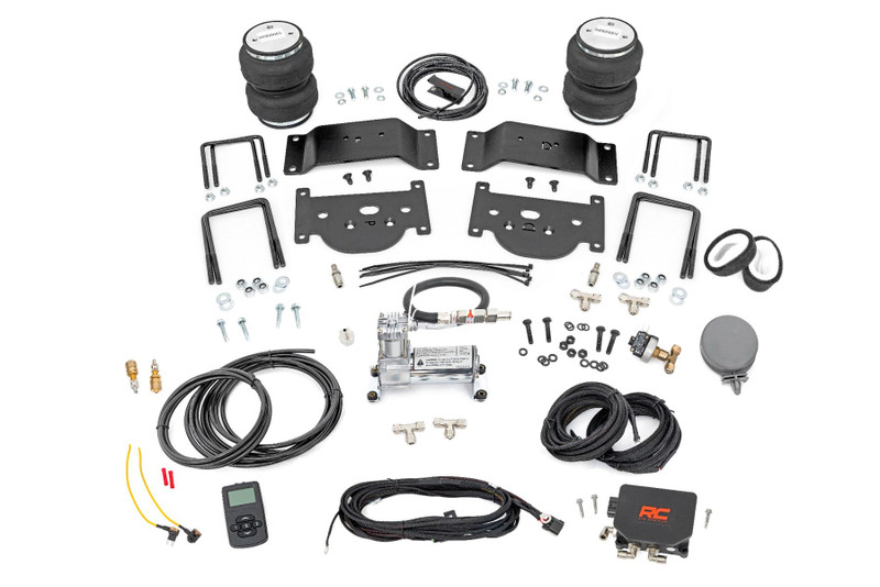 Rough Country - Air Spring Kit w/compressor - Wireless Controller - 0-6 in. Lifts - Toyota Tundra (07-21)