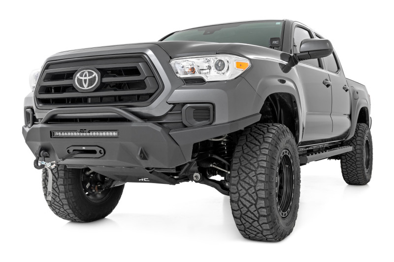 Rough Country - BA2 Running Boards - Side Step Bars - Double Cab - Toyota Tacoma (05-23) - 41009A