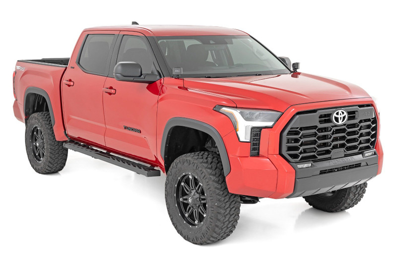 Rough Country - BA2 Running Boards - Side Step Bars - Toyota Tundra 2WD/4WD (2022-2026) - 41006A