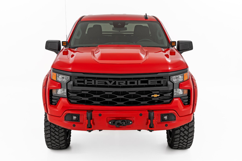 Rough Country - Bumper Cover - G7C Red Hot - Chevy Silverado 1500 2WD/4WD (2023-2026) - 13006-G7C