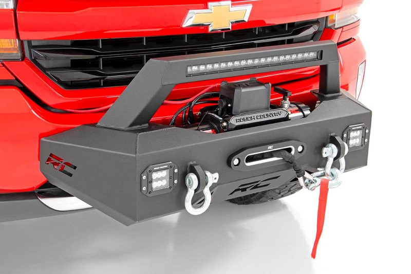 Rough Country - EXO Winch Mount Kit - Chevy Silverado 1500 2WD/4WD (2007-2018 & Classic)
