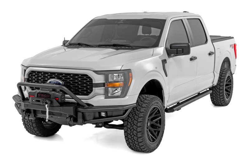 Rough Country - Front Bumper - Tubular -Winch Mount - Ford F-150 2WD/4WD (2021-2023)