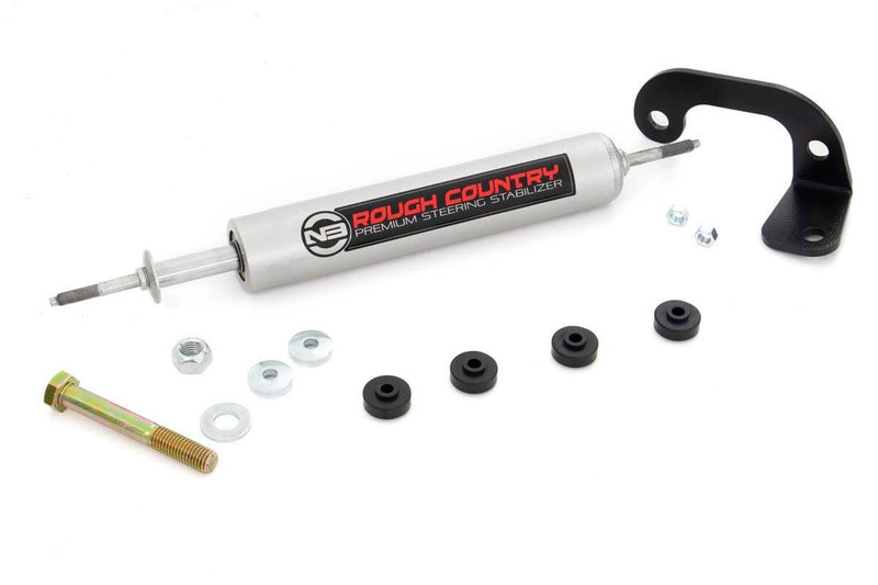 Rough Country - GM N3 Steering Stabilizer - 4-6 Inch Lift - Chevy Half-Ton Suburban (92-99)/Tahoe (95-99)