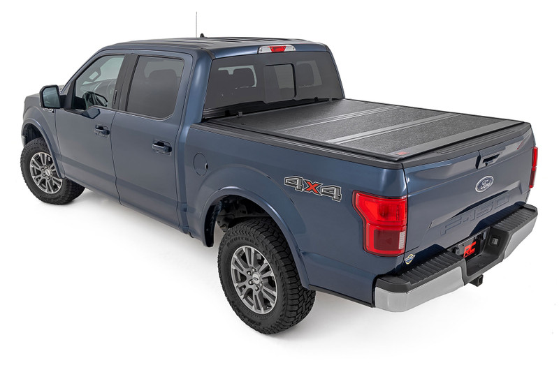 Rough Country - Hard Low Profile Bed Cover - 5'7 in. Bed - Ford F-150 (21-25)/F-150 Lightning (22-25)