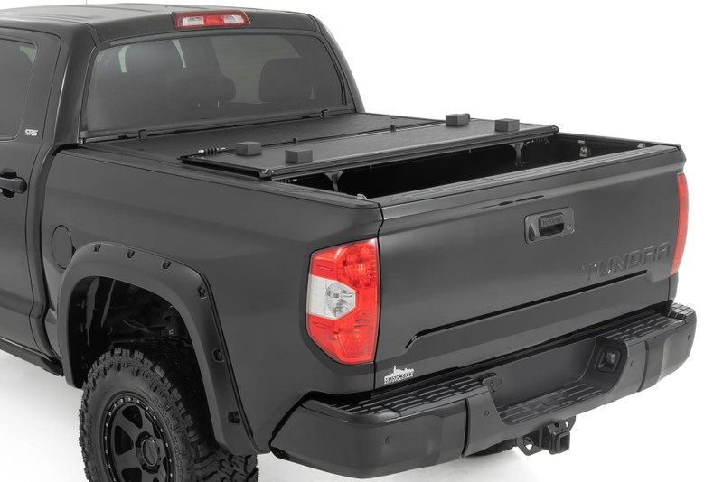 Rough Country - Hard Low Profile Bed Cover - 5'7 in. Bed - Toyota Tundra 2WD/4WD (2007-2021)