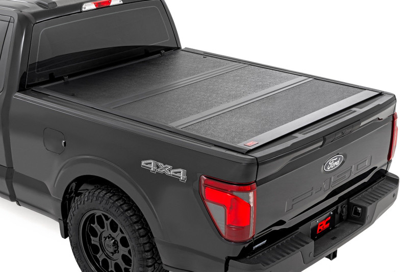 Rough Country - Hard Low Profile Bed Cover - 6'7" Bed - Ford F-150 2WD/4WD (2021-2026) - 47229650B