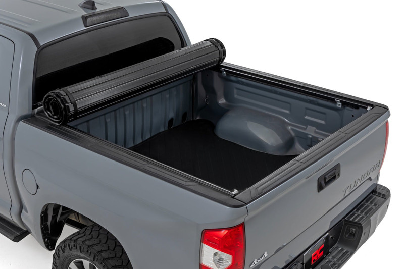 Rough Country - Hard Roll Up Bed Cover - 5'7" Bed - Toyota Tundra 2WD/4WD (2007-2021) - 50514550