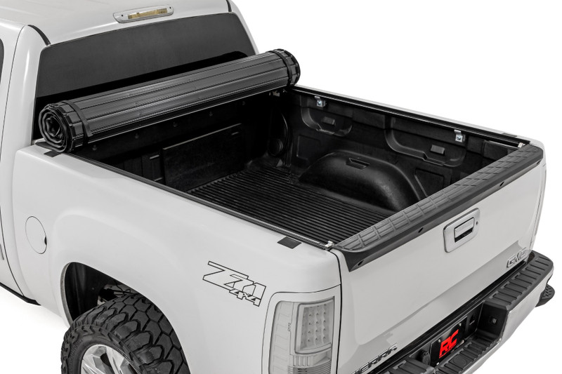 Rough Country - Hard Roll Up Bed Cover - 5'9" Bed - Chevy/GMC Sierra/Silverado 1500 (07-13) - 50123551