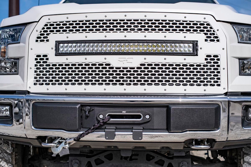 Rough Country - Hidden Winch Mount - Ford F-150 2WD/4WD (2015-2020)