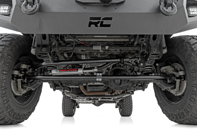 Rough Country - High Steer Kit - w/ N3 Steering Stabilizer - Jeep Gladiator JT/Wrangler JL (18-25)