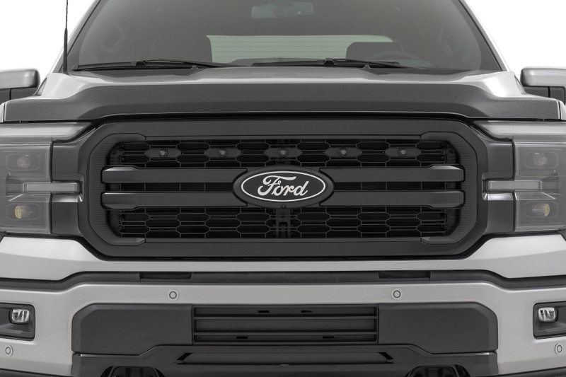 Rough Country - Hood Protector - Gloss Black - Ford F-150 2WD/4WD (2021-2025) - HP30010-RCGB
