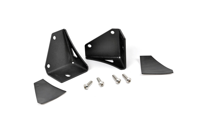 Rough Country - LED Light Mount - Lower Windshield - Pod Pair - Jeep Wrangler YJ 4WD (87-95)