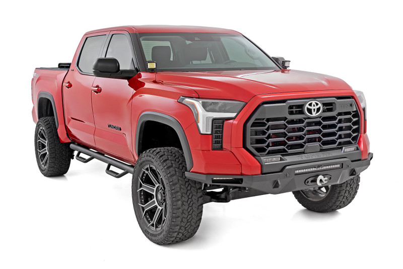 Rough Country - Nerf Steps - Cab Length - Crew Max - Toyota Tundra 2WD/4WD (2022-2025)
