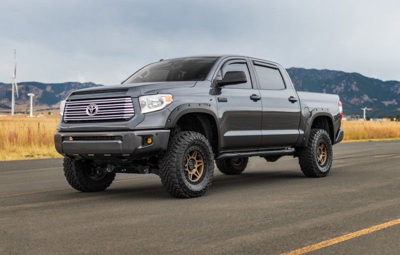 Rough Country - Pocket Fender Flares - 4U3 Sunset Bronze - Toyota Tundra 2WD/4WD (2014-2021)