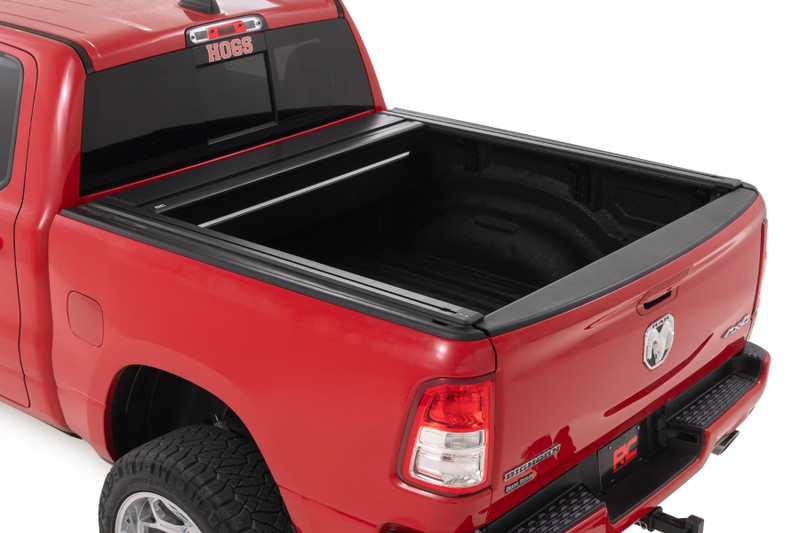 Rough Country - Powered Retractable Bed Cover - 5'7 in. Bed - Ram 1500 (19-25)/1500 TRX (21-24)