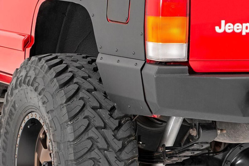 Rough Country - Quarter Panel Armor - Rear - Jeep Cherokee XJ 2WD/4WD (1997-2001)