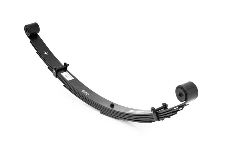 Rough Country - Rear Leaf Springs - 4 in. Lift - Pair - Jeep Cherokee XJ 2WD/4WD (1984-2001)