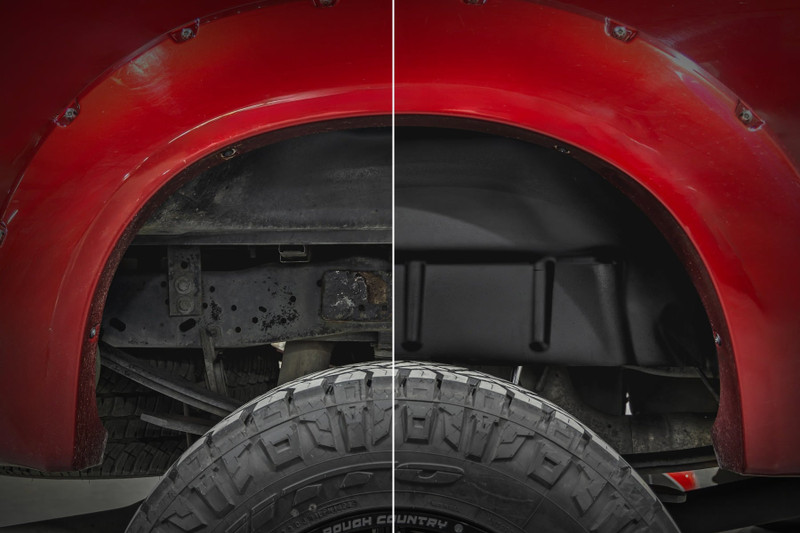 Rough Country - Rear Wheel Well Liners - Ford F-250/F-350 Super Duty 2WD/4WD (2009-2016) - 4509A