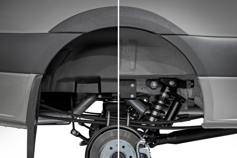 Rough Country - Rear Wheel Well Liners - Mercedes-Benz Sprinter 2500/Sprinter 3500 (19-25)