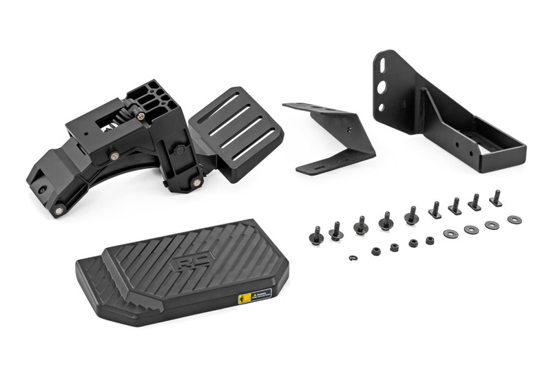 Rough Country - Retractable Bed Step - Manual Pull - Ram 2500/3500 2WD/4WD (2019-2025)