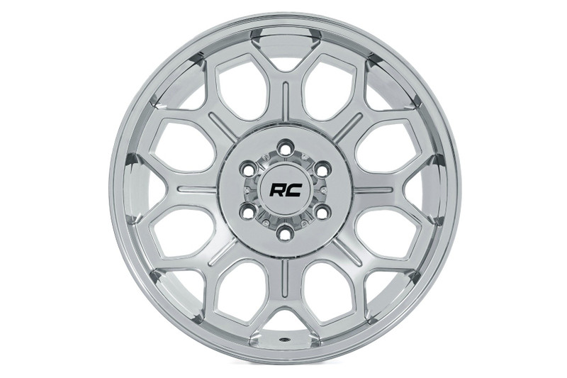 Rough Country - Rough Country 77 Series Wheel/One-Piece/Chrome/20x9/6x135/0mm