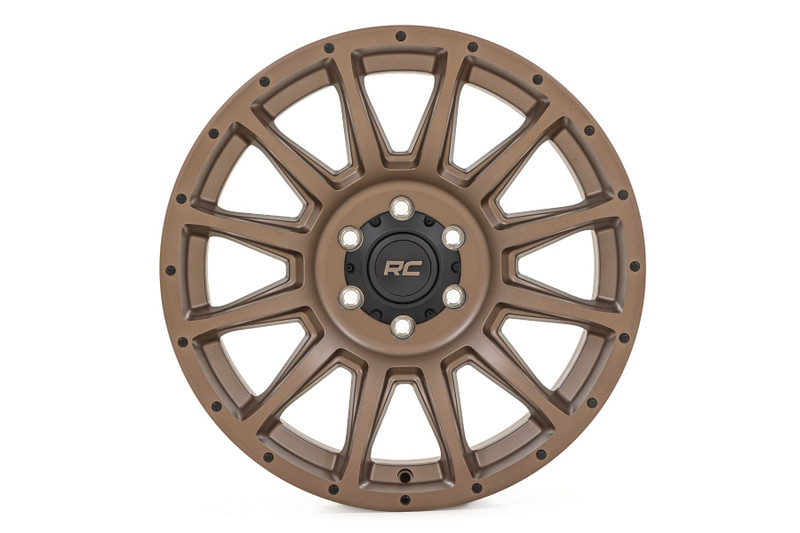Rough Country - Rough Country 90 Series Wheel/One-Piece/Bronze/20x9/6x5.5/0mm