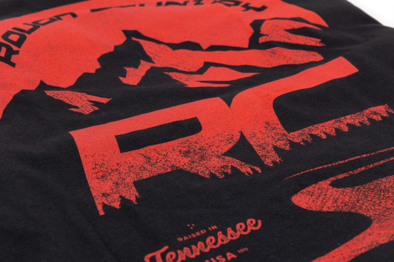 Rough Country - Rough Country T-Shirt - RC Mountains - Black - SM