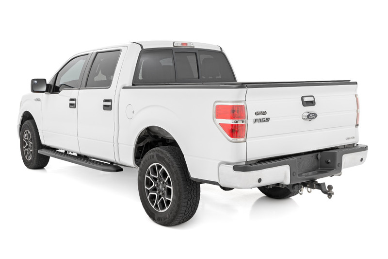 Rough Country - RPT2 Running Board - Crew Cab - Black - Ford F-150 2WD/4WD (2009-2014)