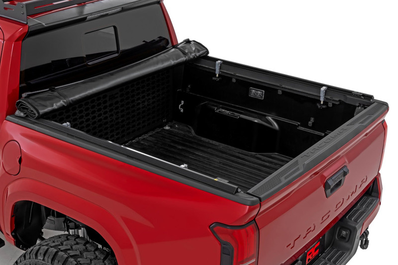 Rough Country - Soft Roll Up Bed Cover - 5' Bed - Toyota Tacoma 2WD/4WD (2024-2025)