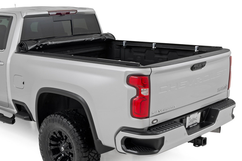 Rough Country - Soft Roll Up Bed Cover - 6'9 in. Bed - Chevy/GMC 2500HD/3500HD (20-25)