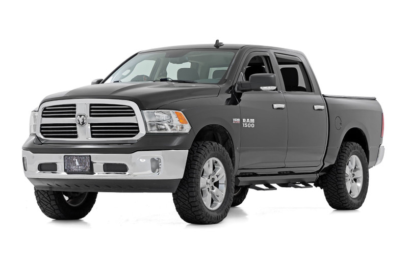Rough Country - SRL2 Adj Aluminum Step - Crew Cab - Ram 1500/2500/3500 2WD/4WD (2010-2018 & Classic)