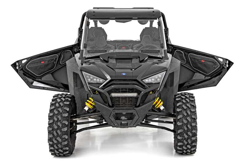 Rough Country - Storage Bags - Front Door - Polaris RZR Pro R