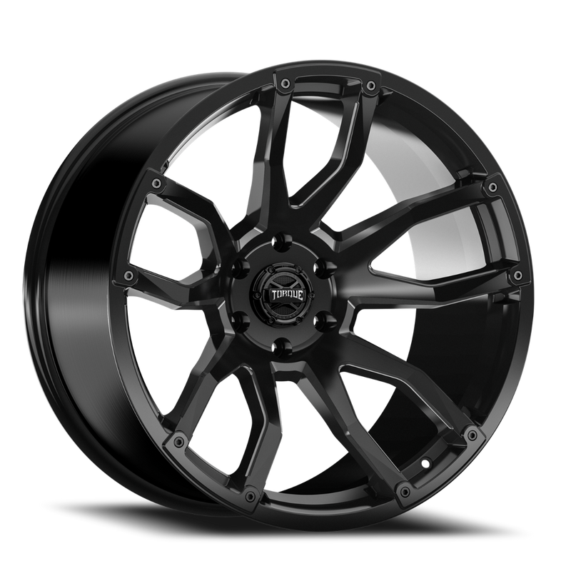 Rough Country - Torque Impact / Satin Black / 20x9 / 6x5.5 / -12mm - TW403C-20908304-12
