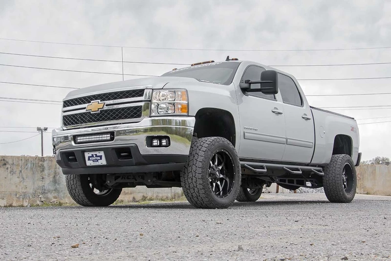 Rough Country - Traction Bar Kit - Chevy Silverado & GMC Sierra 2500HD/3500HD 4WD (2011-2019)