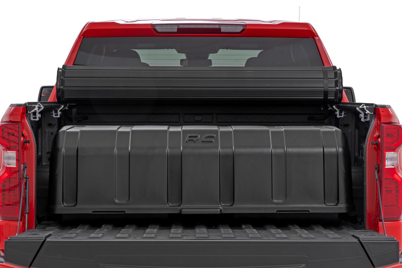 Rough Country - Truck Bed Cargo Storage Box - Lid & Box - Easy Access - Full Size 56 in.