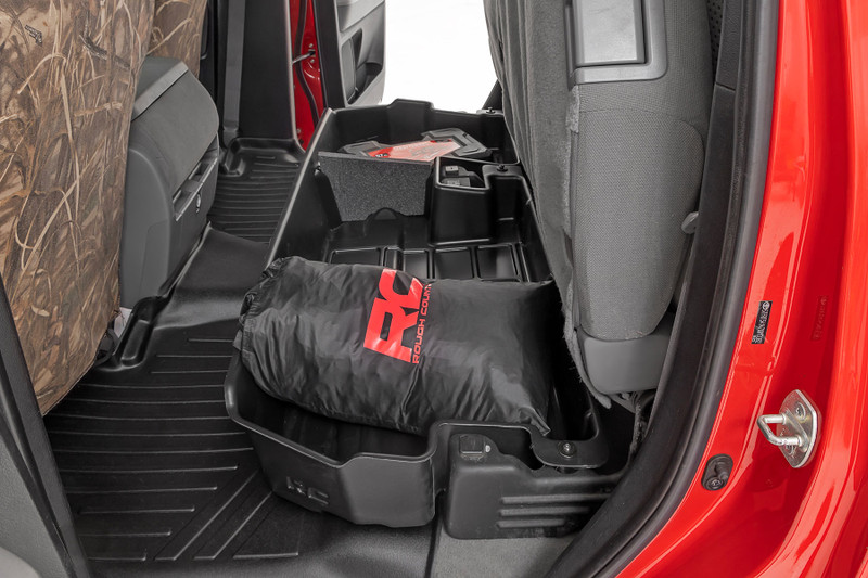 Rough Country - Under Seat Storage - Double Cab - Toyota Tundra 2WD/4WD (2007-2021)